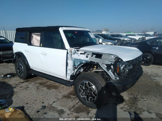 2022 FORD BRONCO BASE/BIG BEND VIN: 1FMDE5DH5NLB71098