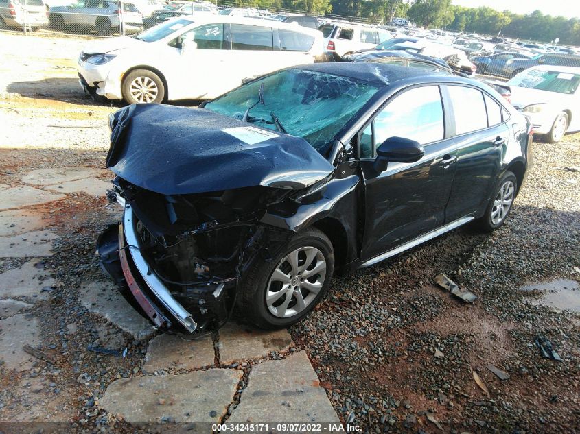 2022 TOYOTA COROLLA LE VIN: 5YFEPMAE7NP310226