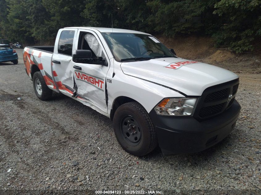 2021 RAM 1500 CLASSIC TRADESMAN VIN: 1C6RR6FG0MS51315