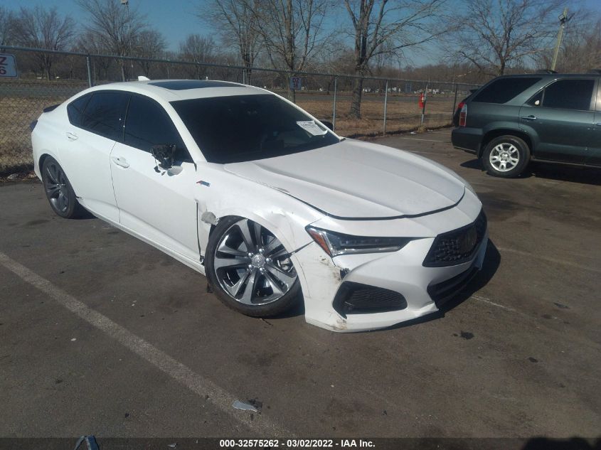 2021 ACURA TLX W/A-SPEC PACKAGE VIN: 19UUB6F58MA011959