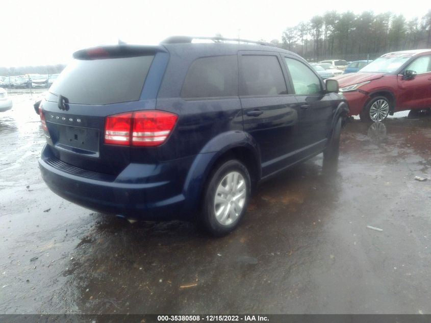 2020 DODGE JOURNEY SE VALUE VIN: 3C4PDCAB8LT274980