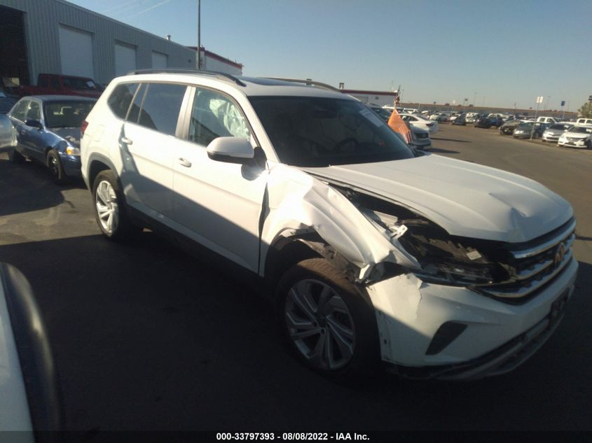 2021 VOLKSWAGEN ATLAS 3.6L V6 SE W/TECHNOLOGY VIN: 1V2KR2CA6MC567458