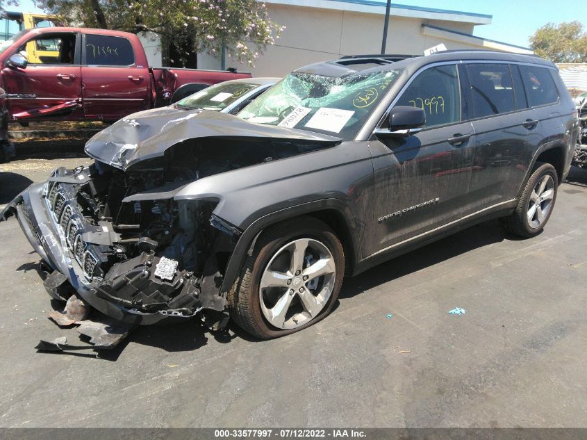 2022 JEEP GRAND CHEROKEE L LIMITED VIN: 1C4RJKBG2N8506366
