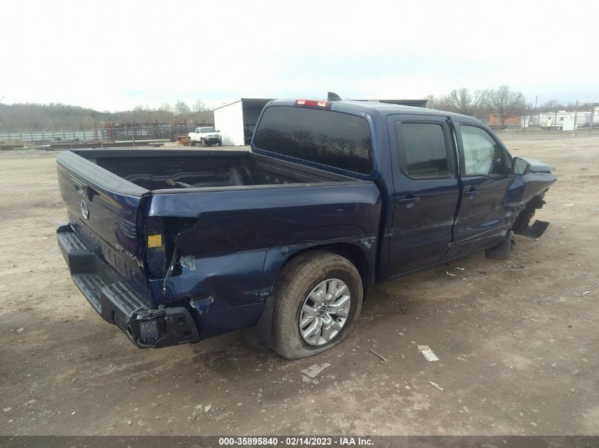 2022 NISSAN FRONTIER SV VIN: 1N6ED1EK2NN647601