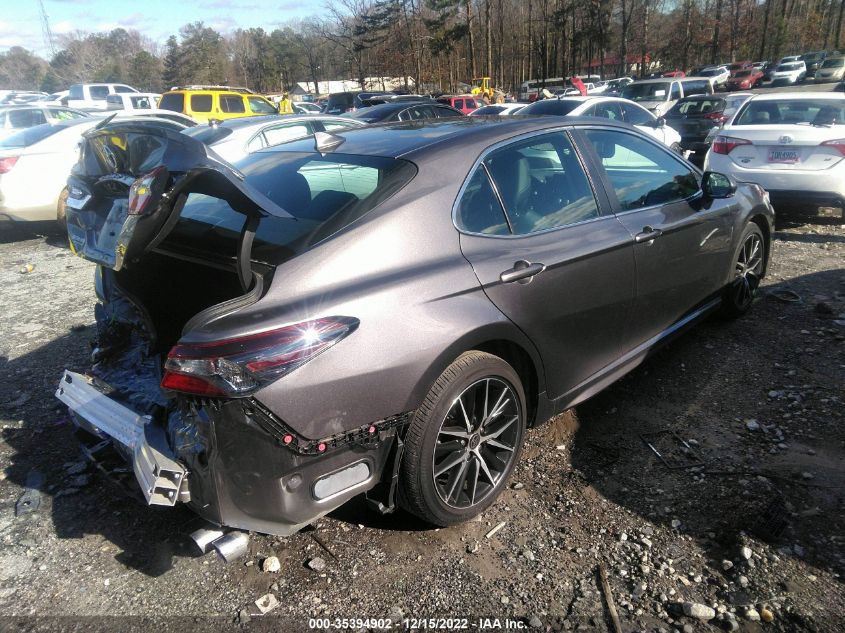 2022 TOYOTA CAMRY SE VIN: 4T1G11AK4NU006381