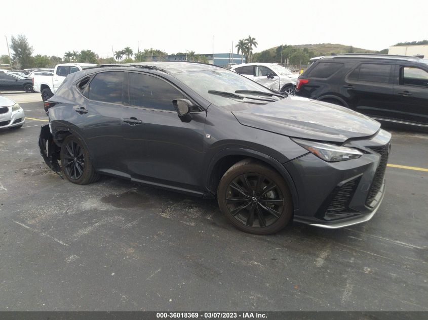 2022 LEXUS NX NX 350 F SPORT HANDLING VIN: JTJKGCEZ2N2001169