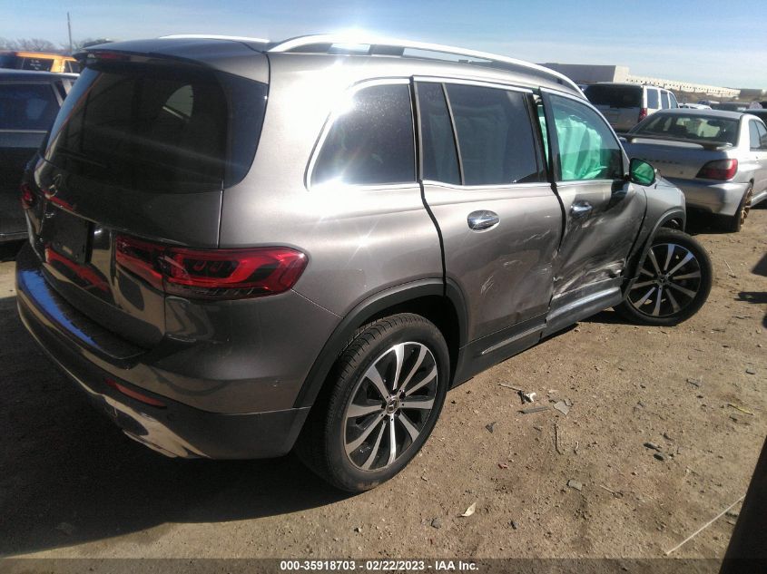 2022 MERCEDES-BENZ GLB GLB 250 VIN: W1N4M4GB2NW191941