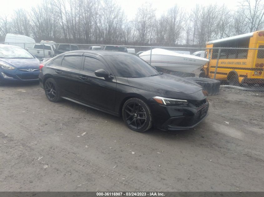 2022 HONDA CIVIC SI VIN: 2HGFE1E57NH474389