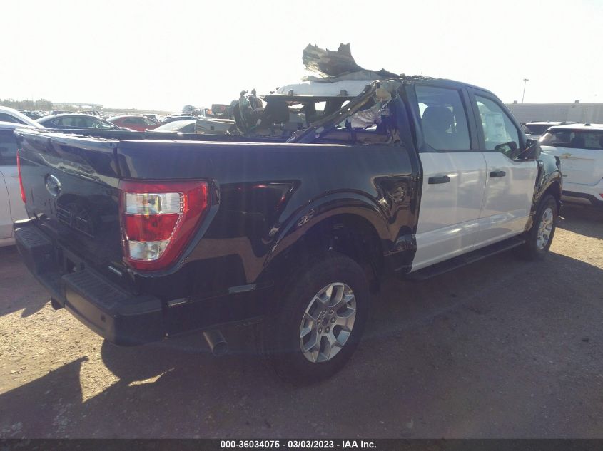 2022 FORD F-150 POLICE RESPONDER XL VIN: 1FTFW1P85NKE97830