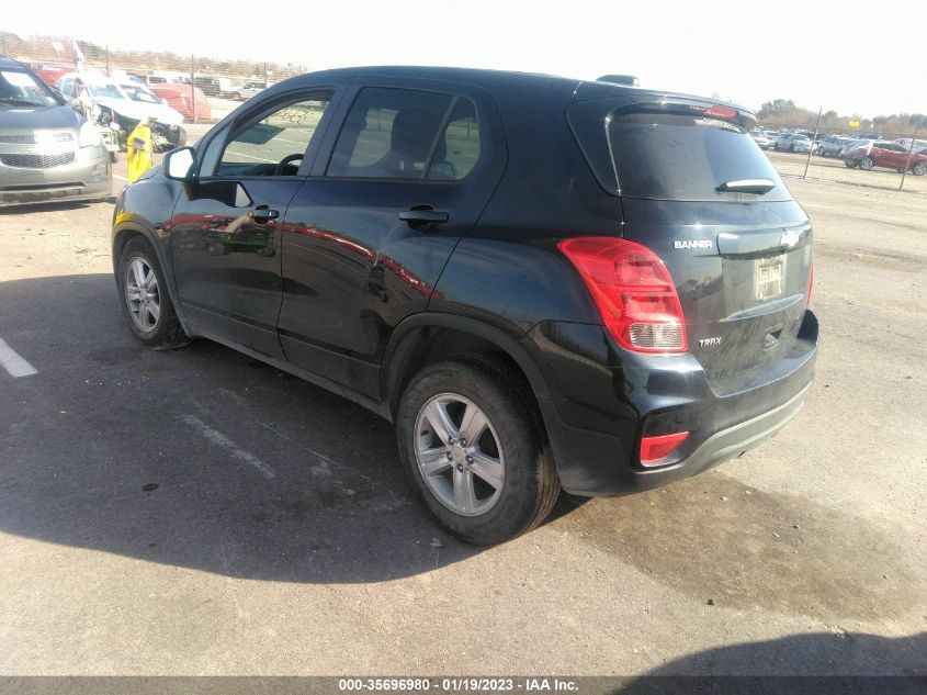 2022 CHEVROLET TRAX LS VIN: KL7CJKSM4NB500872