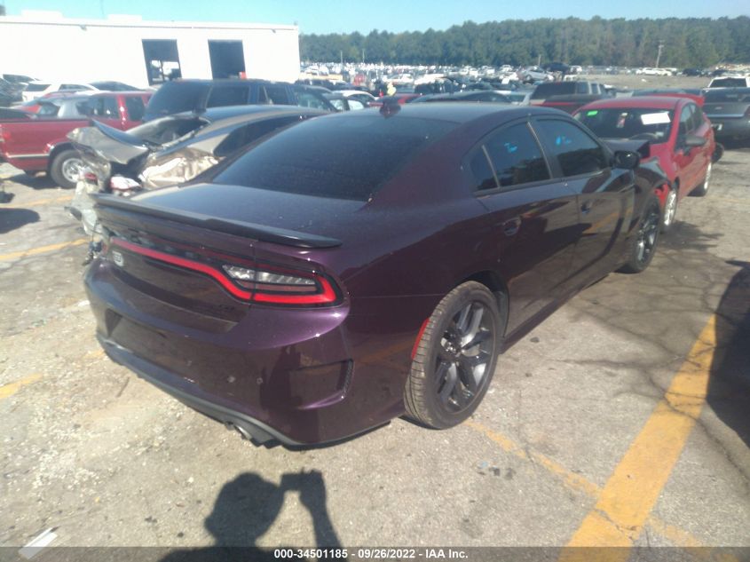 2021 DODGE CHARGER GT VIN: 2C3CDXHGXMH626026