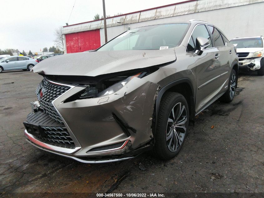 2021 LEXUS RX RX 450H VIN: 2T2HGMDA3MC067742