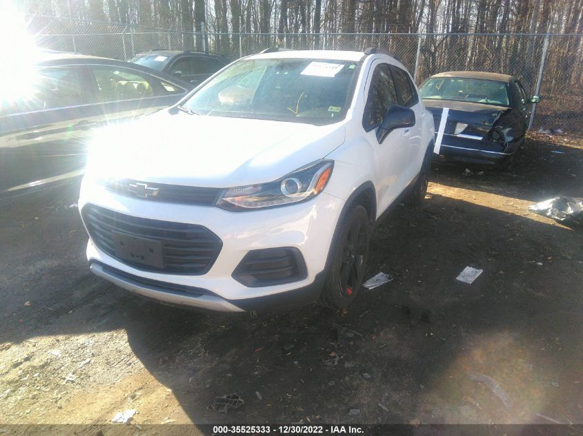 2020 CHEVROLET TRAX LT VIN: 3GNCJLSB1LL215976