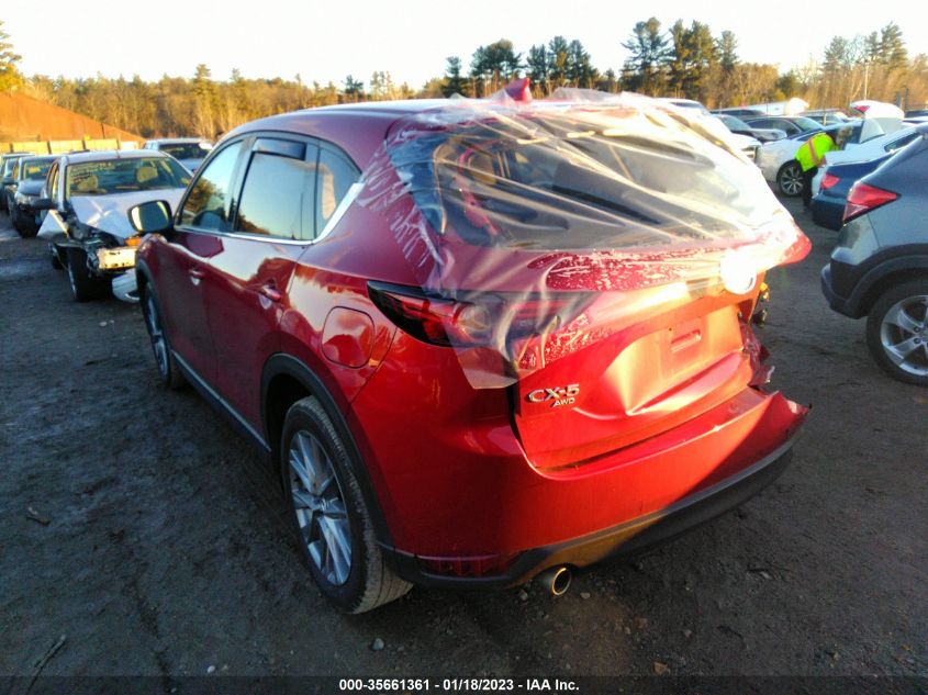 2021 MAZDA CX-5 GRAND TOURING VIN: JM3KFBDM5M1338372