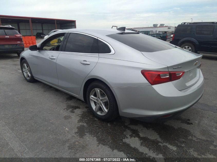 2021 CHEVROLET MALIBU LS VIN: 1G1ZB5ST0MF078554