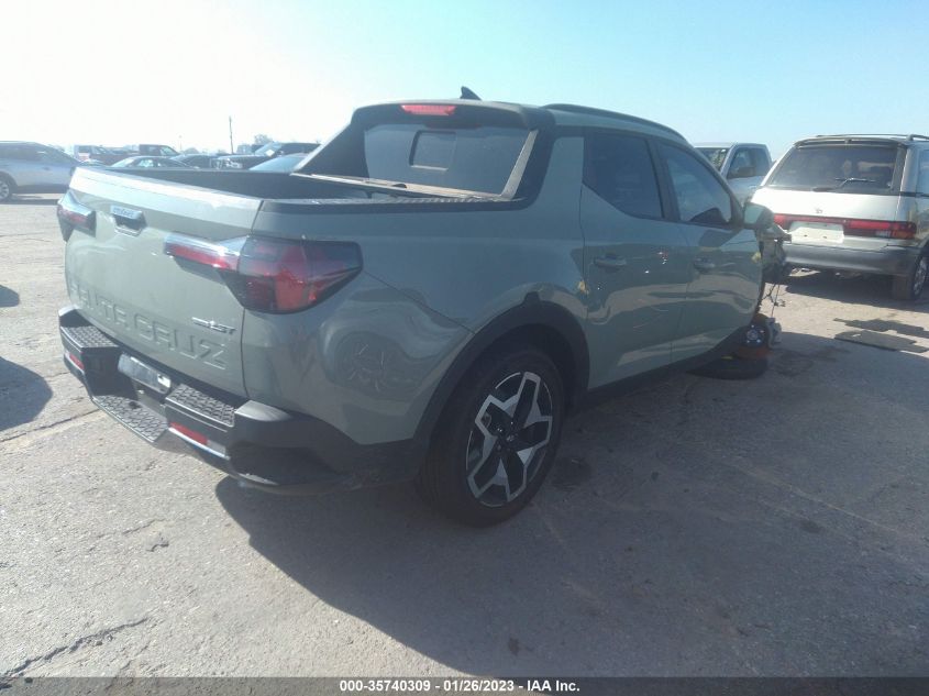2022 HYUNDAI SANTA CRUZ LIMITED VIN: 5NTJEDAF4NH039170
