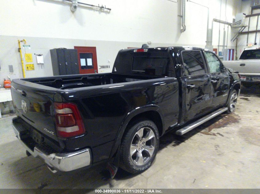 2021 RAM 1500 LARAMIE VIN: 1C6SRFRT0MN613430