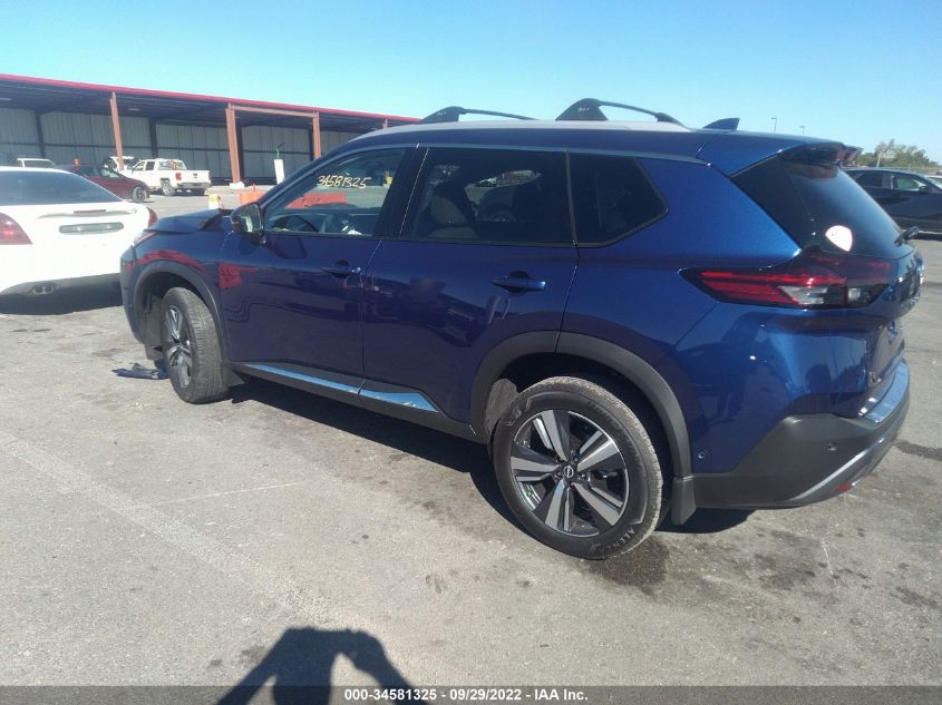 2022 NISSAN ROGUE SL VIN: 5N1BT3CB9NC726553