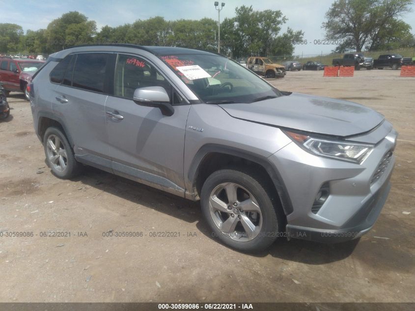 2020 TOYOTA RAV4 HYBRID LIMITED VIN: JTMD6RFV3LD501694