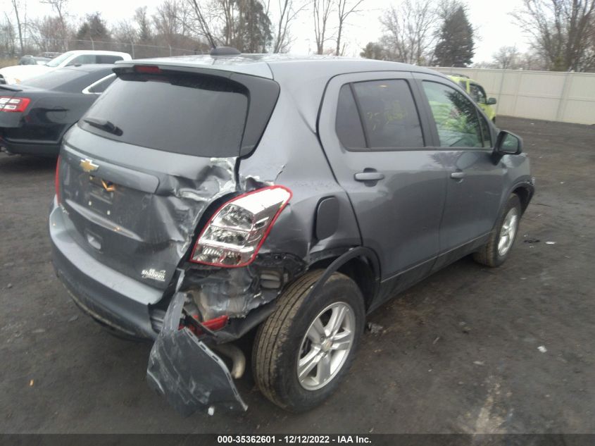 2020 CHEVROLET TRAX LS VIN: 3GNCJNSBXLL268462