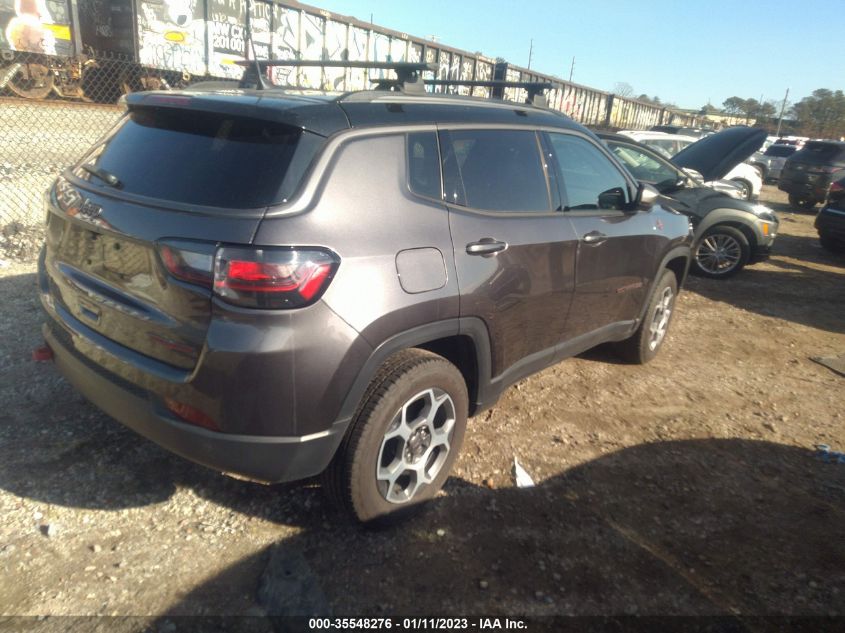 2022 JEEP COMPASS TRAILHAWK VIN: 3C4NJDDB6NT160397