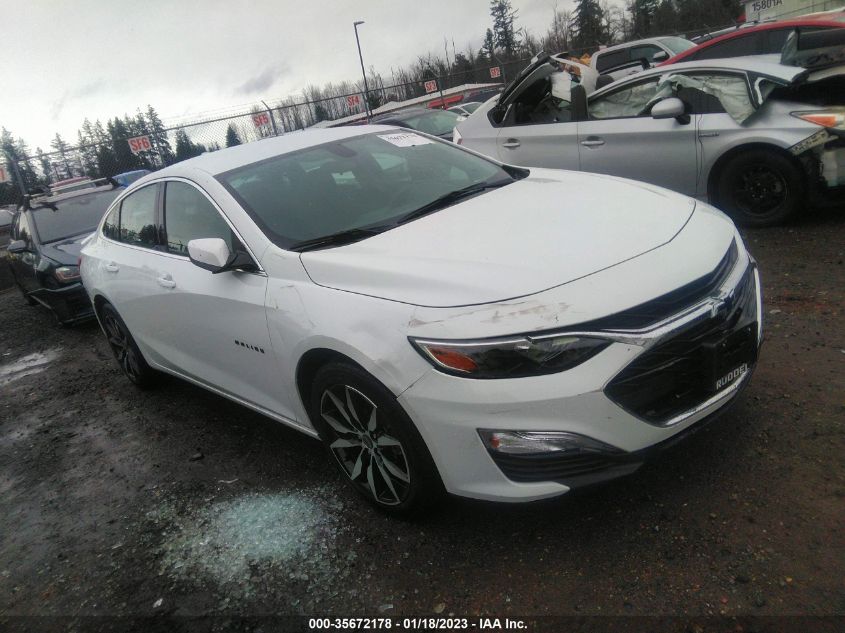 2022 CHEVROLET MALIBU RS VIN: 1G1ZG5ST7NF193428