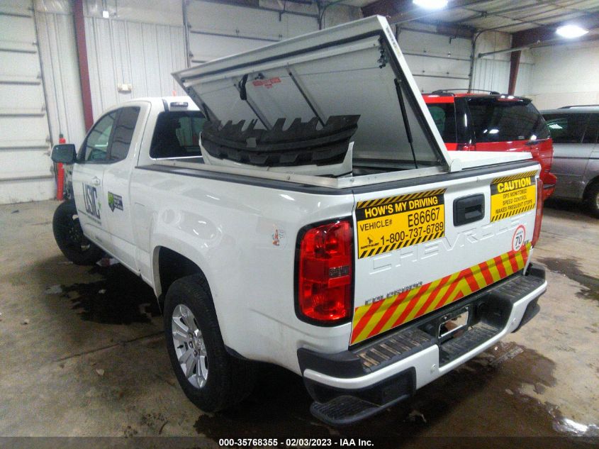 2022 CHEVROLET COLORADO 2WD LT VIN: 1GCHSCEA4N1125066