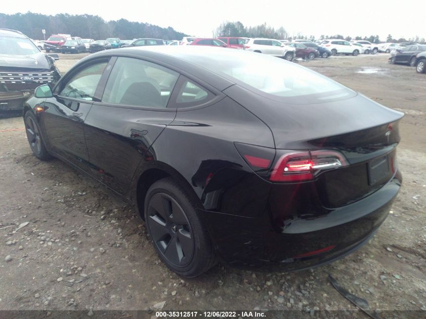 2023 TESLA MODEL 3 VIN: 5YJ3E1EA2PF383103