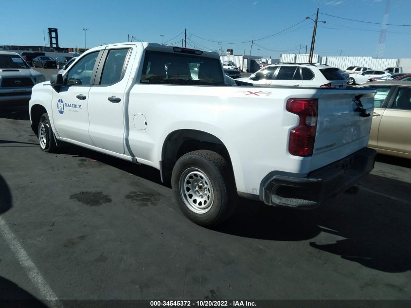 2021 CHEVROLET SILVERADO 1500 WORK TRUCK VIN: 1GCRYAEF0MZ332055