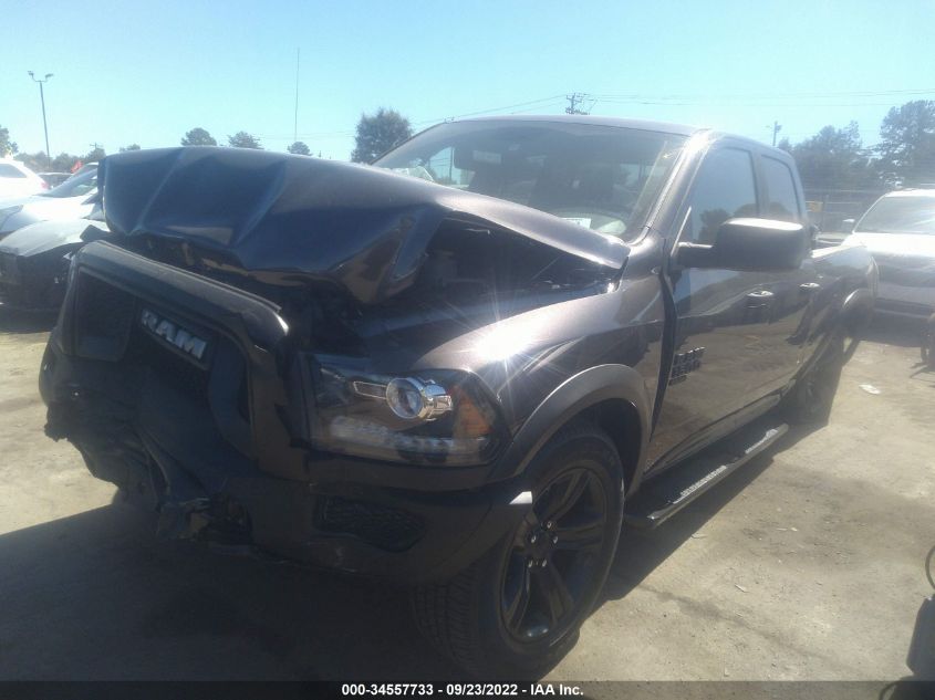 2022 RAM 1500 CLASSIC WARLOCK VIN: 1C6RR7GGXNS226817