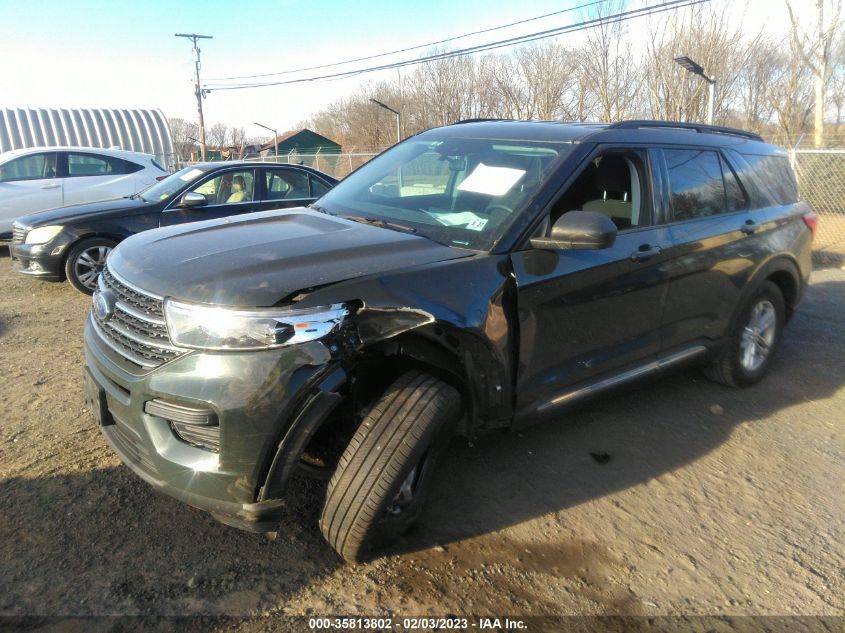 2022 FORD EXPLORER XLT VIN: 1FMSK8DH6NGA63714
