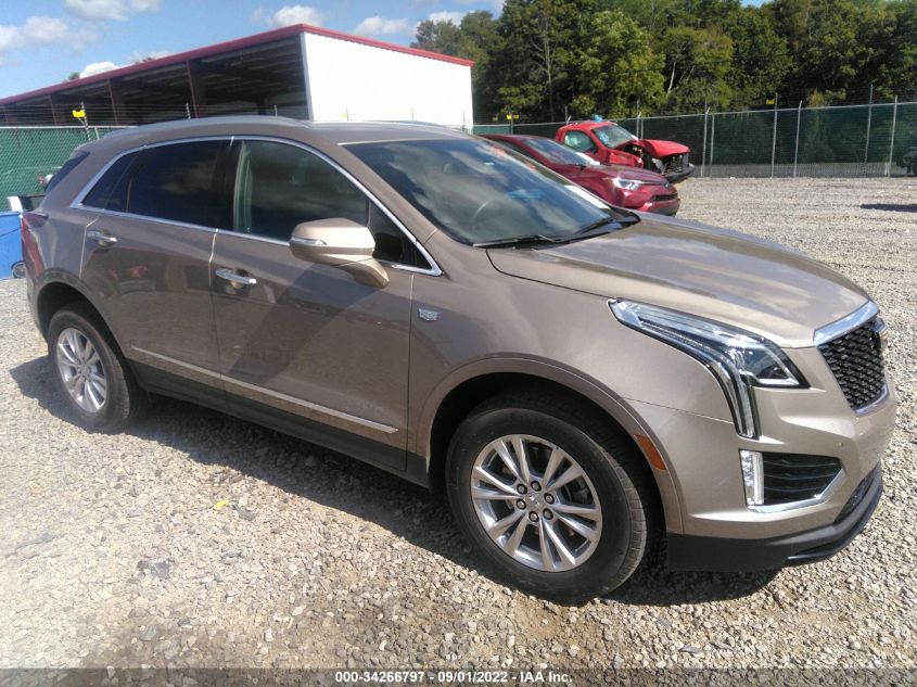 2022 CADILLAC XT5 AWD LUXURY VIN: 1GYKNBR41NZ112458