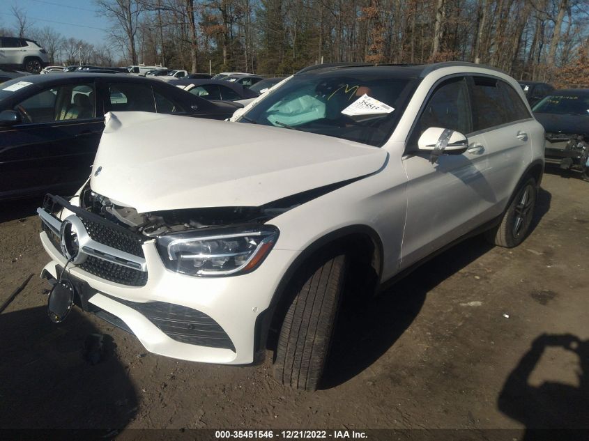 2021 MERCEDES-BENZ GLC GLC 300 VIN: W1N0G8EB9MG003196