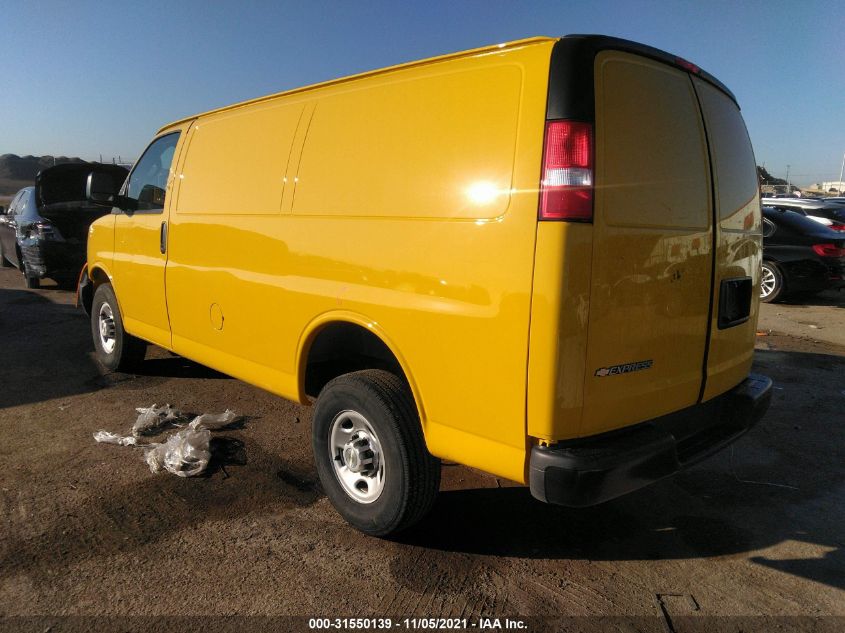 2021 CHEVROLET EXPRESS CARGO VAN VIN: 1GCWGAFP8M1175287