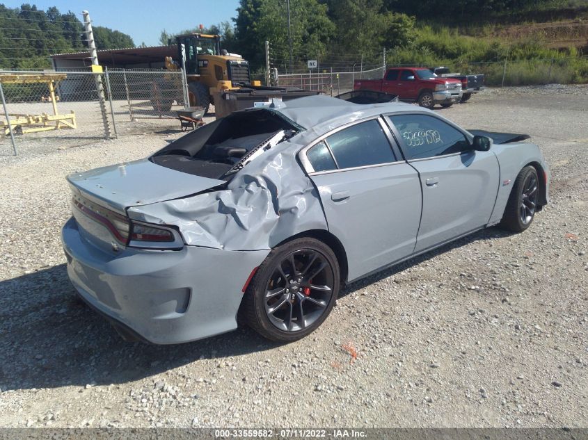 2021 DODGE CHARGER SCAT PACK VIN: 2C3CDXGJ0MH611838