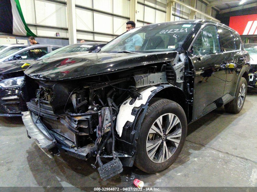 2021 NISSAN ROGUE SV VIN: 008AT3BA1MW022261