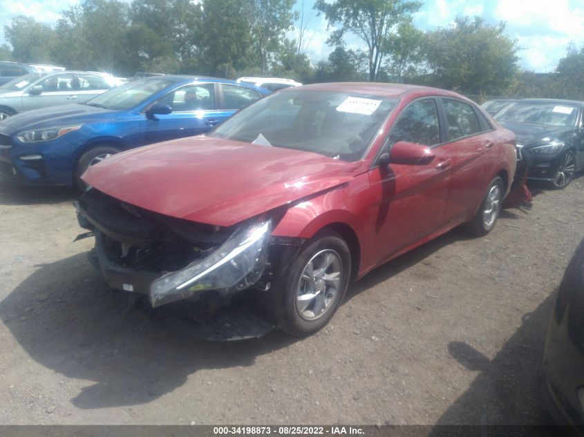2021 HYUNDAI ELANTRA SE VIN: KMHLL4AG5MU163163