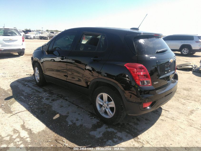 2021 CHEVROLET TRAX LS VIN: KL7CJKSB8MB308092