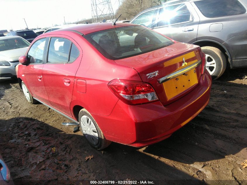 2020 MITSUBISHI MIRAGE G4 ES VIN: ML32F3FJ7LHF05277