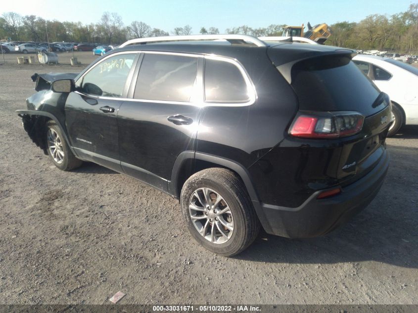2020 JEEP CHEROKEE LATITUDE PLUS VIN: 1C4PJMLB8LD554612