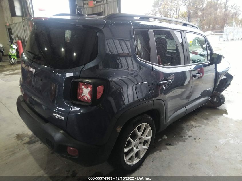 2021 JEEP RENEGADE LATITUDE VIN: ZACNJDBB7MPM46619