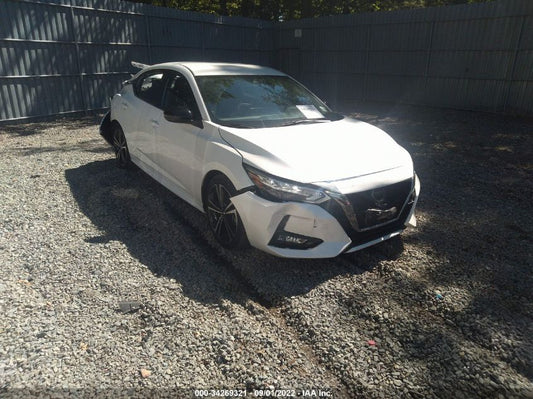 2021 NISSAN SENTRA SR VIN: 3N1AB8DV9MY232582