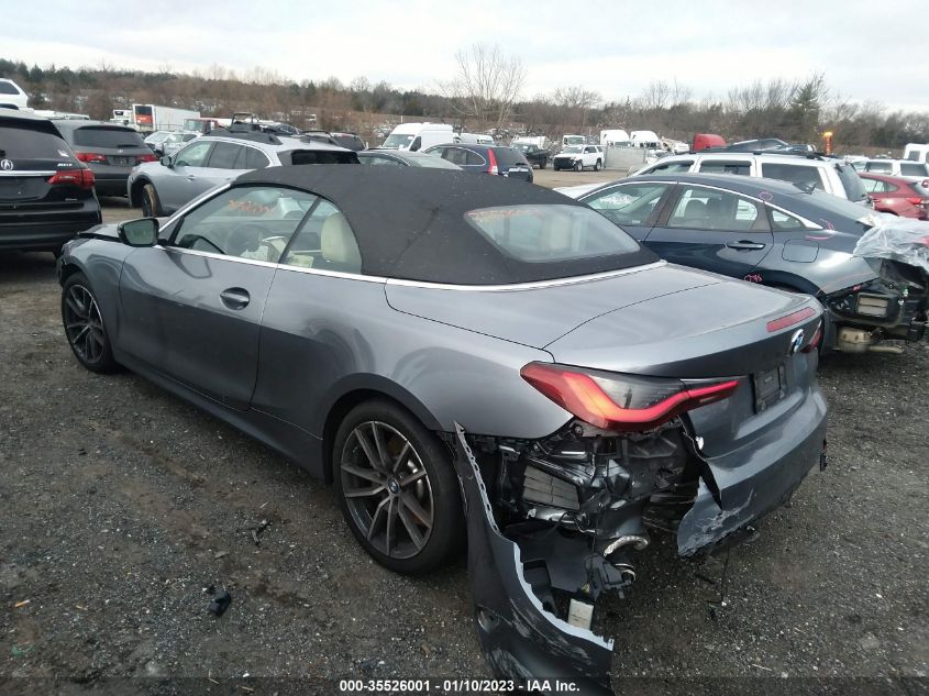 2021 BMW 4 SERIES 430I VIN: WBA23AT06MCG82856
