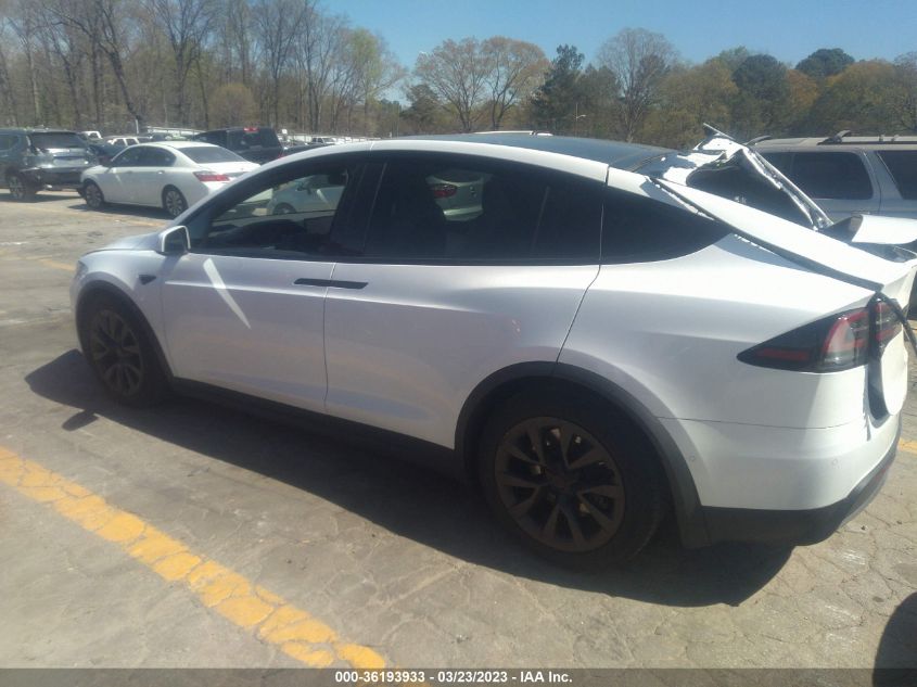 2023 TESLA MODEL X VIN: 7SAXCAE50PF366149