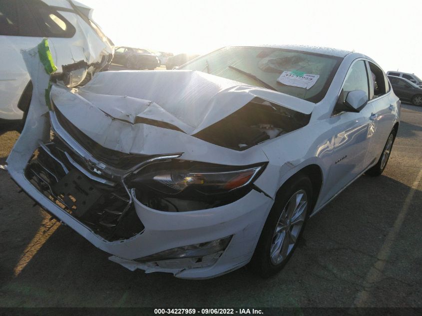 2020 CHEVROLET MALIBU LT VIN: 1G1ZD5ST7LF013192