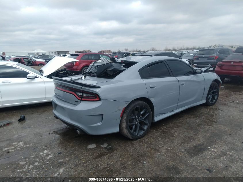 2022 DODGE CHARGER GT VIN: 2C3CDXHG2NH169875