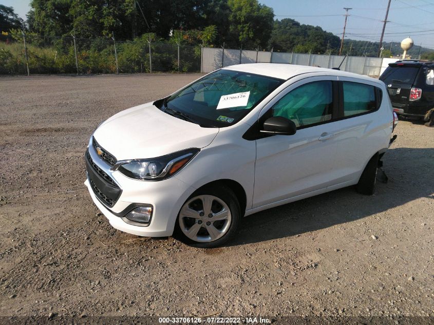 2022 CHEVROLET SPARK LS VIN: KL8CB6SA0NC015905
