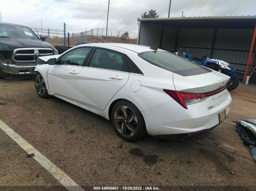 2022 HYUNDAI ELANTRA SEL VIN: 5NPLN4AG6NH065169