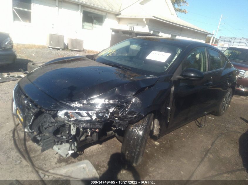 2021 NISSAN SENTRA SV VIN: 3N1AB8CV3MY262744