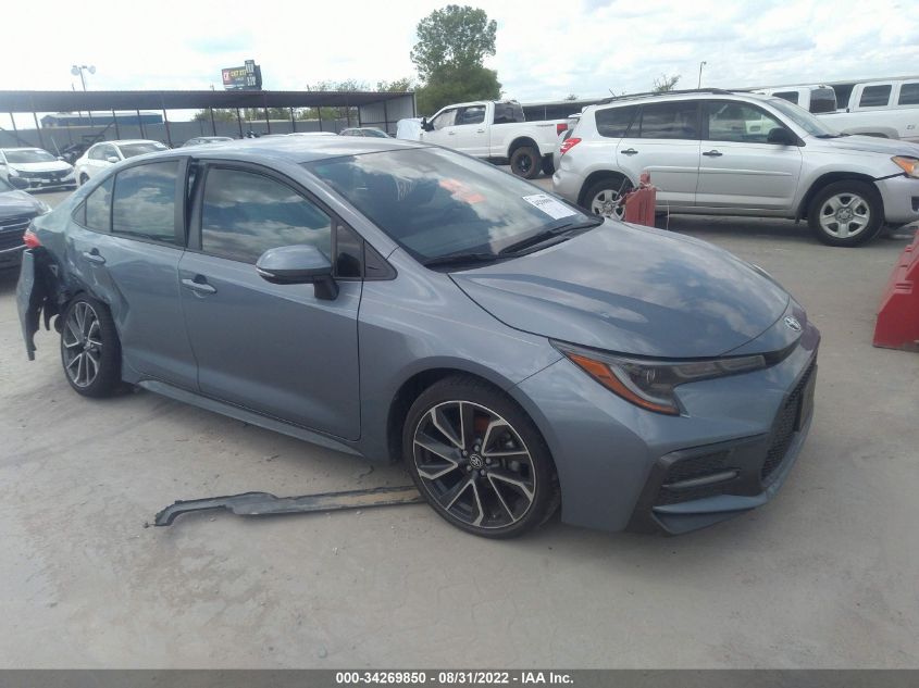 2022 TOYOTA COROLLA SE/SE NIGHTSHADE/APEX SE VIN: JTDS4MCEXNJ081456